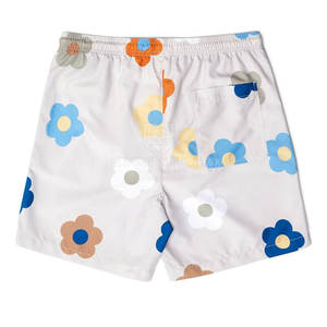 Shorts de bain décontractés pour hommes Spandex/Polyester Uni Taille mi-haute Service OEM Haute qualité Nouveau design Séchage rapide - Product Image 6