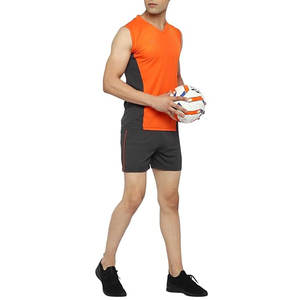Ensemble d'équipe Design confortable Ballons de volley-ball Jersey sans manches avec short Uniformes de volley-ball en sublimation Uniforme de volley-ball - Product Image 2