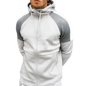 Tenue de survêtement décontractée pour hommes avec veste zippée et pantalon à taille élastique, parfaite pour l'entraînement sportif de jogging OEM - Product Image 4