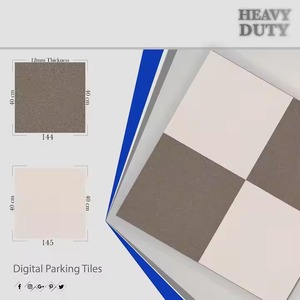 Fornecimento De Fábrica Heavy Duty Cerâmica Porcelana Exterior Estacionamento Ladrilhos 400x400mm Preço De Fábrica Do Fabricante Indiano - Product Image 5