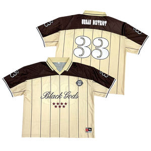 Maillot de football américain personnalisable grande taille - Faible MOQ - Impression par transfert thermique. - Product Image 3