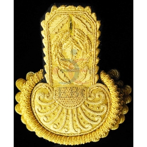 Uniforme Or Bullion Frange Épaulettes De Luxe 1800 Siècle Épaule Conseil À La Main OEM Reproduction Écologique Professionnel - Product Image 3