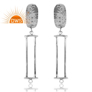 New Trending Design 925 <b>Silver</b> Oxidized <b>Earring</b> <b>For</b> <b>Women</b> Custom Design Jewelry <b>For</b> <b>Women</b> Gift <b>For</b> Her - Product Image 1