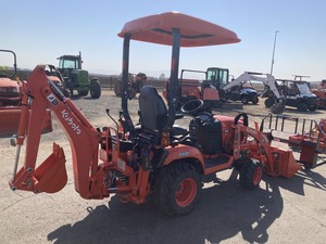 Cargadora de Ruedas con Retroexcavadora Kubota BX23S con Horquillas y Motor - Alto Momento de Carga a Precios Económicos - Product Image 2