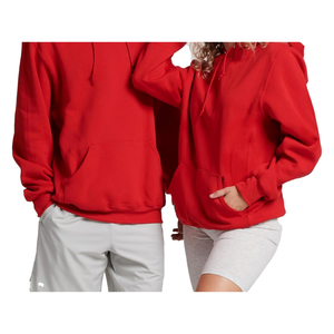 เสื้อฮู้ดสวมหัวคอตตอนฟลีซ100% สำหรับผู้ชายระบายอากาศได้ใส่สบายพร้อมเทคนิคปักลายสำหรับฤดูหนาว - Product Image 3