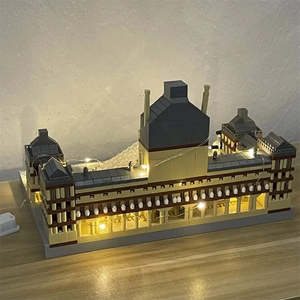 For Nanoblock Louvre Museum Pyramid <b>Miniatures</b> for Display or Collection - Product Image 6