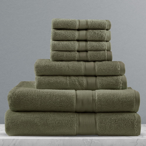 Ensembles de serviettes de bain de luxe 100% coton de couleur unie à séchage rapide Spa Hotel Elegant Home Regular High Hot Selling Logo Design personnalisé - Product Image 6