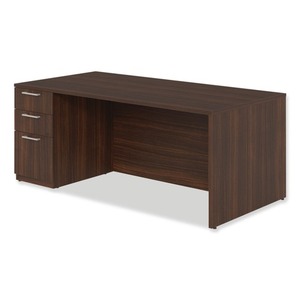 Escritorio de Pedestal Individual Izquierdo Alera AE1NZK-UF3672S Serie Sevilla de 72 Pulgadas X 36 Pulgadas X 29 Pulgadas Caoba de 72 Pulgadas X 36 Pulgadas X 29 Pulgadas - Product Image 6