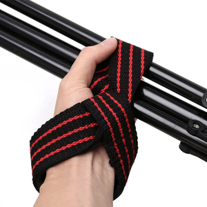 Sangle de levage de Sublimation robuste de haute qualité pour la force pour l'exercice d'haltérophilie de gymnastique Sangles d'haltérophilie à faible quantité minimale de commande - Product Image 2