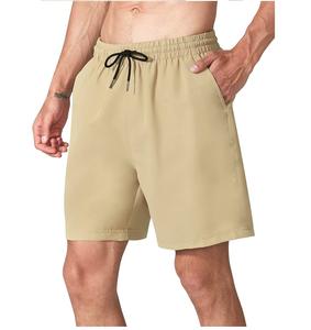 Novedad de verano, pantalones cortos informales para hombre, pantalones cortos bordados a la moda de alta calidad, pantalones cortos holgados para correr al aire libre con bolsillos laterales para hombre - Product Image 6