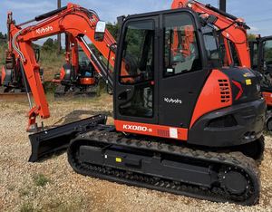 Mini-excavatrice sur chenilles KX080-5 2026 avec système hydraulique à détection de charge à double pompe, moteur et boîte de vitesses haute puissance de creusement - Product Image 1