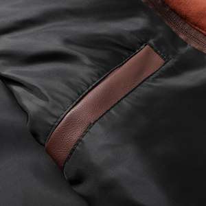 Latest Men PU OEM <b>Plus</b> <b>Size</b> PU <b>Leather</b> <b>Jacket</b> Male <b>Faux</b> <b>Leather</b> <b>Jacket</b> Men's <b>Jackets</b> Available In All Colour - Product Image 6