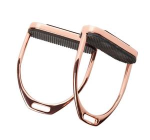 Recién llegado, estribos de caballo de agarre ancho ajustables de aleación de aluminio, fábrica ecuestre ligera, suministro de fabricante OEM - Product Image 4