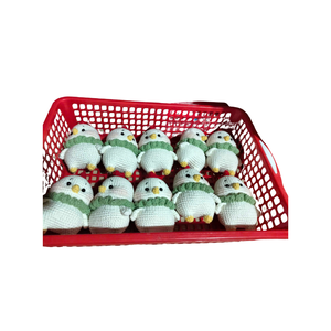 2025 meilleur prix usine directe 100% fait à la main mignon tricoté Crochet poulets Amigurumi poupées anniversaire cadeau de noël pour les enfants - Product Image 1