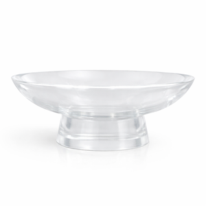 ชามเรซิ่นใสตกแต่งทรงสูง ชามเสิร์ฟอาหารว่างผลไม้ สำหรับตกแต่งโต๊ะอาหารในครัว สไตล์โมเดิร์นหรูหรา - Product Image 1