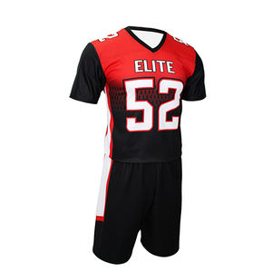 Conjuntos de Camisetas de Fútbol Americano con Estampado Personalizado de Talla Grande 7v7, Uniformes de Equipo Personalizados, Transpirables, 100% Poliéster - Product Image 3