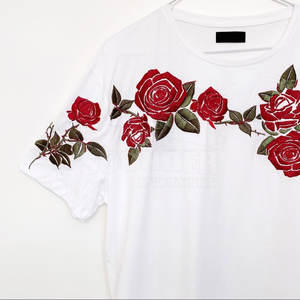 Quick Dry Cotton <b>T</b>-<b>Shirt</b> for Adults with Embroidery Design Front Logo OEM Service o-neck <b>collar</b> <b>t</b>-<b>shirt</b> Quick dry men's - Product Image 6