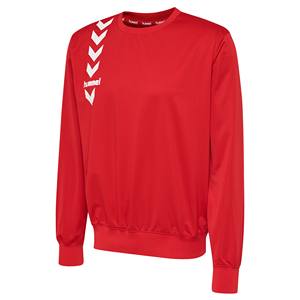 Sudadera Hummel, roja, 100% poliéster - Talla L - Product Image 1