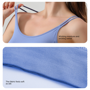 เสื้อชั้นในกีฬาผู้หญิงแบบขายส่ง รองรับแรงกระแทกสูง ดีไซน์ไขว้หลัง สำหรับออกกำลังกาย ระบายอากาศดี บริการ OEM แห้งเร็ว - Product Image 3