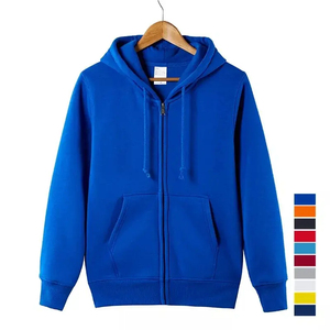 Sudadera con capucha de gran tamaño personalizada para hombre, sudadera bordada de estilo callejero de invierno, ropa Lisa a granel con impresión Digital - Product Image 1