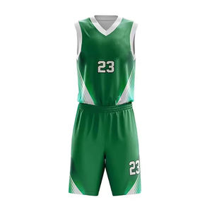 Uniformes de basket-ball personnalisés avec le nom de l'équipe, design 2024, 100% polyester, uniformes de sport pour hommes de haute qualité - Product Image 3