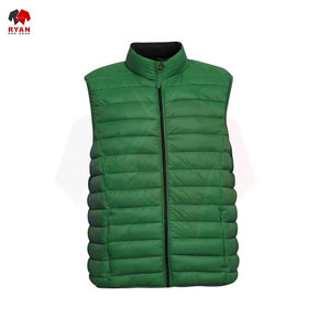 Gilet matelassé pour homme sur mesure, sans manches, design léger, OEM et ODM, vêtements d'hiver en gros - Product Image 2