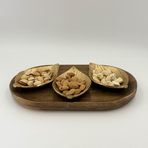 Tazón de Aluminio de Alta Calidad con Recubrimiento PVD Dorado para Servir Frutos Secos, Tazón de Servir de la Mejor Calidad para Chocolates, para Bodas y Eventos - Product Image 2