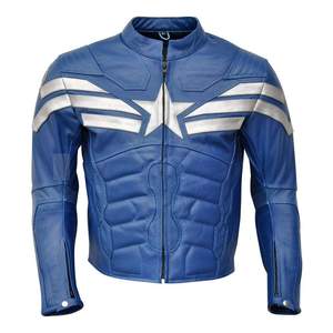 Bán Buôn Thời Trang Cổ Điển Phim Áo Khoác Tùy Chỉnh Cưỡi Biker Áo Khoác Xe Máy Da Áo Khoác Da Áo Khoác Cho Nam Giới - Product Image 3
