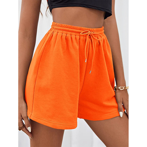 Nouveau short de sport pour femme New York 88 imprimé coton éponge Mini cravate entraînement Jogging avec logo bouton décoration grande taille - Product Image 1