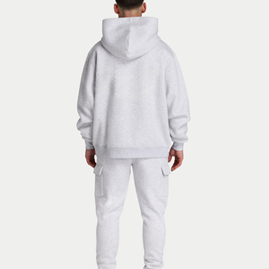 Hoodie surdimensionné en tissu épais de haute qualité, design personnalisé, en French Terry, coupe ample et ample pour homme. - Product Image 5