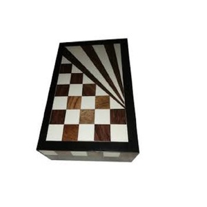 Handcrafted Luxurious Wood Jewelry <b>Box</b> Vintage Style Bone Inlay Vanity <b>Box</b> for Rings & <b>Earrings</b> Christmas Gifts - Product Image 1