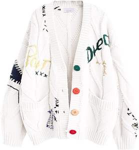 Suéteres de Invierno para Mujer a Precio Económico y MOQ Bajo, Suéter Casual de Cuello Redondo con Mangas de Color, Suéter de Punto de la Mejor Calidad - Product Image 3