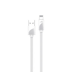 Blanco-Cable USB de 60W, carga rápida, 3A, 2m de longitud, para iPhone, cargador de datos - Product Image 2