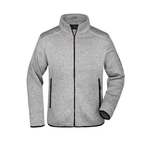 Veste en molleton tricotée personnalisée pour homme, sweats à capuche et sweat-shirts promotionnels - Product Image 3