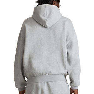 Moda Pullover Sudaderas con capucha en blanco Logotipo personalizado Impresión Bordado Oversized Drop Shoulder French Terry Sudaderas con capucha para hombre - Product Image 2