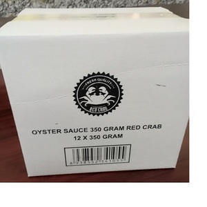 Botella de salsa de ostra de 350 gramos de alta calidad, sabor a cangrejo rojo, precio competitivo para venta a granel, similar a la salsa de soja oscura - Product Image 4