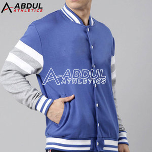 Veste d'hiver Active Men Letterman, coupe décontractée et confortable, idéale pour le quotidien, la mode urbaine et les activités de voyage. - Product Image 5