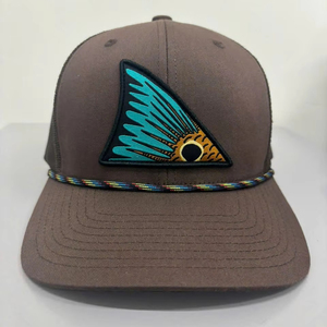 Casquettes de camionneur personnalisées avec patch tissé avec dos en maille Vente en gros Logo de marque de haute qualité Casquette de sport de pêche à l'extérieur par Injae Vina Chapeaux - Product Image 1