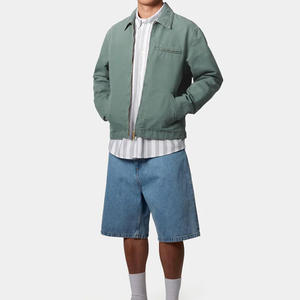 Vestes d'hiver pour hommes Mode personnalisée Nouveau design Toile vintage Coton biologique Unisexe - Product Image 5