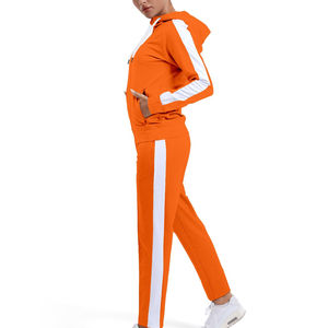 Diseña Tu Propio Chándal Deportivo Personalizado para Mujer con MOQ Bajo, Último Diseño en Ropa Deportiva, Chándales Ligeros de Algodón para Mujer - Product Image 6