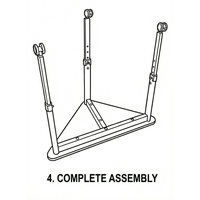 Table compacte moderne en métal 2026 avec roulettes, réglable en hauteur, revêtement poudré – Idéale pour l'école, l'hôtel, le salon, la salle à manger