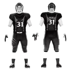 Uniforme de football américain dernier Style, meilleur fabricant OEM, créez votre propre uniforme de football américain - Product Image 4