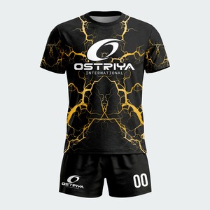 Nouvelle conception de vêtements pour hommes, uniforme de volley-ball, logo personnalisé imprimé, maillot de tennis, uniforme de volley-ball de haute qualité pour 2026 - Product Image 6