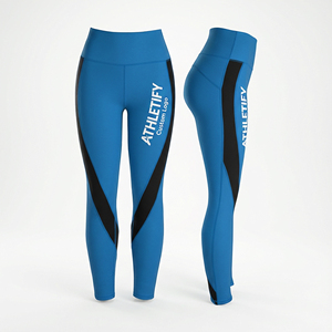 Leggings de yoga amincissants taille moyenne-Pantalons d'entraînement et de fitness respirants pour femmes Fournisseur de vêtements de sport en vrac - Product Image 1