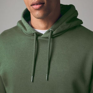 Vente en gros de sweats à capuche pour hommes avec logo personnalisé nouveau design vêtements décontractés lourds pullover string simples - Product Image 4