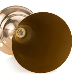 Florero de Aluminio Pulido de Lujo, Elegante Centro de Mesa para Comedor, Vestíbulo de Hotel y Decoración de Eventos - Product Image 4