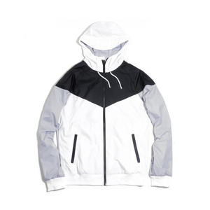 Sweat-shirt à capuche zippé intégral coupe droite pour homme, personnalisable, coupe décontractée, coupe-vent, respirant, pour entraînement, sport et gym, tricoté, pour l'hiver - Product Image 5