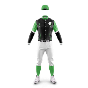 Uniforme de baseball personnalisé Tissu léger haute performance Construction respirante Coutures durables Confortable Athlétique Baseball - Product Image 1