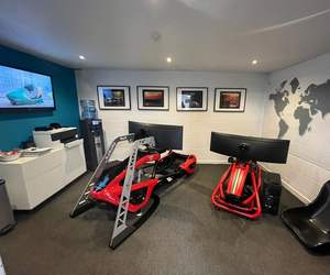 Simulateur OEM de qualité supérieure pour les simulations de jeu réalistes d'IRacing, simulateurs de course Motions Pro 2, poignée en aluminium, garantie 1 an - Product Image 1