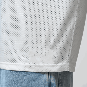 Microfibre hommes maille T-Shirt confortable doux maille tissu personnalisé surdimensionné coupe vente chaude maille chemise prix de gros OEM personnalisé - Product Image 4